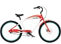 Велосипед ELECTRA EBC93 3i Step Over 2024 (One Size Красный/Белый)