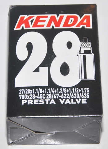 Камера 28" Kenda 700x28-45C F/V-48мм Велониппель