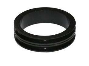 Проставочное кольцо Neco SPACER-R 1-1/8"х10мм черное, алюминиевое