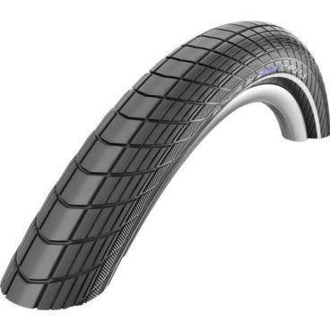 Покрышка 28" Schwalbe BIG APPLE Performance/Wired, R-Guard, Endurance, Black-Reflex