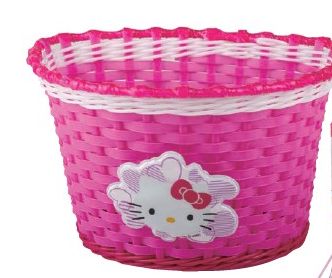 Корзина детская розовая "принцесса" KITTY