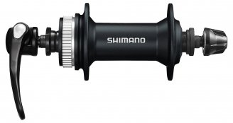 Втулка передняя Shimano Alivio, M4050 (36, C-Lock, QR 133мм, Черный)