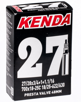 Камера 28" Kenda 700x18-25C шоссейная Велониппель F/V-48мм