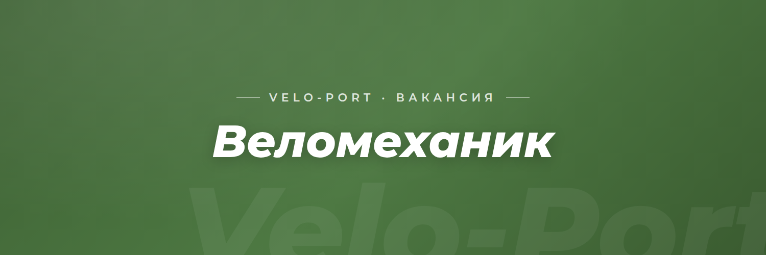 Веломеханик