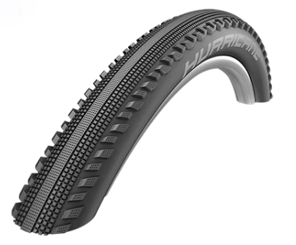 Покрышка 27.5" Schwalbe HURRICANE Wired, RaceGuard E-50, Addix, Black-Reflex