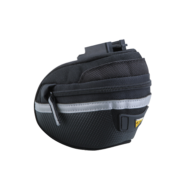 Сумка подседельная TOPEAK Wedge Pack II Micro, Quick Click, 0,5 л, с чехлом