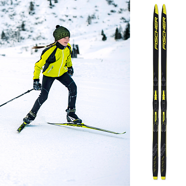 Беговые лыжи Fisher SPRINT CROWN IFP 21-22