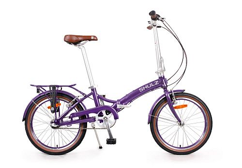 Велосипед SHULZ GOA V-brake (One Size Фиолетовый)