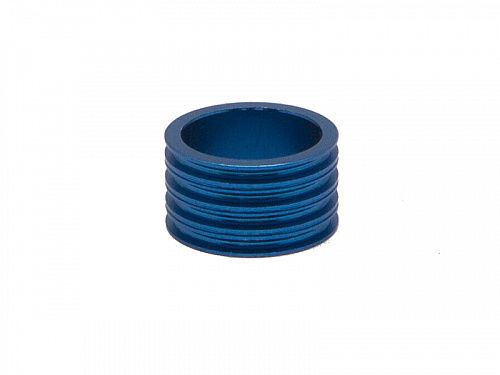 Проставочное кольцо Neco SPACER-R 1-1/8"х20мм синее, алюминиевое