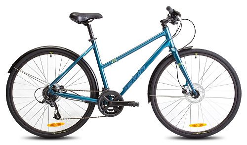 Велосипед MERIDA CROSSWAY URBAN 50 LADY 2023 (43см (XS) Голубой)