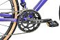 Велосипед Stark Gravel 700.1 D 2023 (22" Фиолетовый/Черный)
