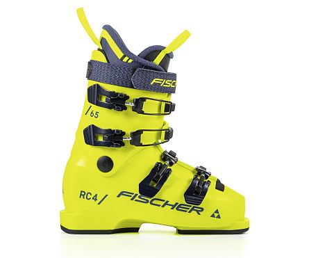 Горнолыжные ботинки Fischer RC4 65 JR Yellow/Yellow 24/25