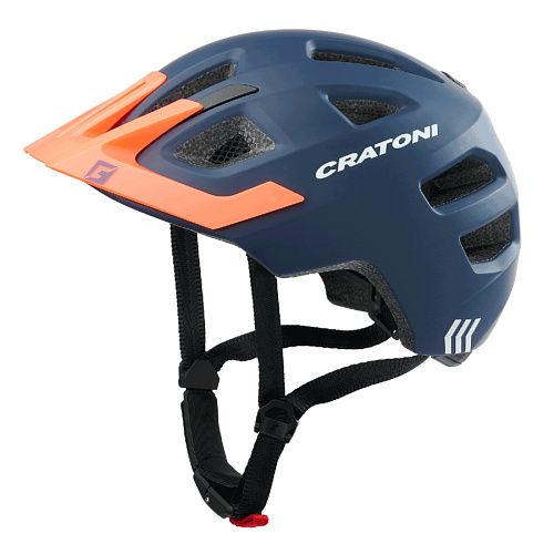 Шлем Cratoni Maxster Pro (XS-S (46-51) /111606H1/ Blue-orange matt)