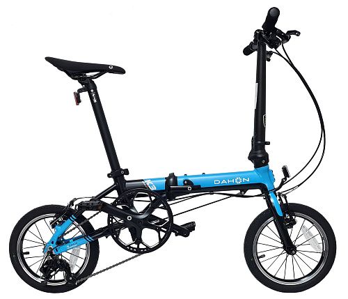 Велосипед Dahon K3 2021 (One Size Голубой/Черный)