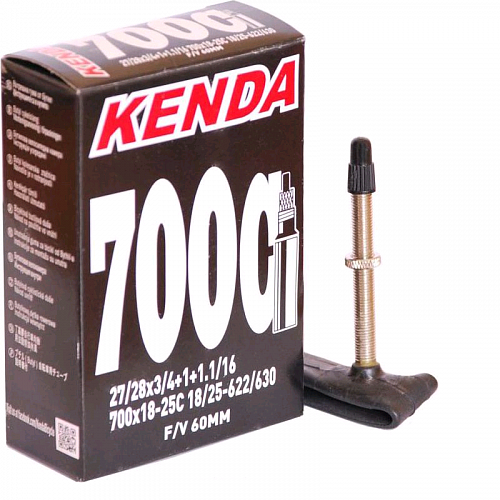 Камера 28" Kenda 700x18-25C шоссейная Велониппель F/V-60мм