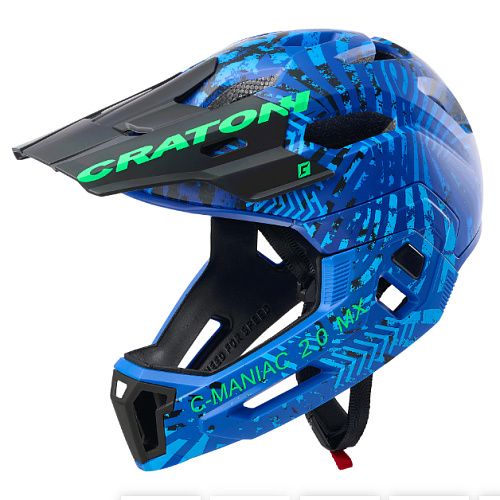Шлем Cratoni C-Maniac 2.0 MX (S-M (52-54) /110306H1/ blue-green matt)