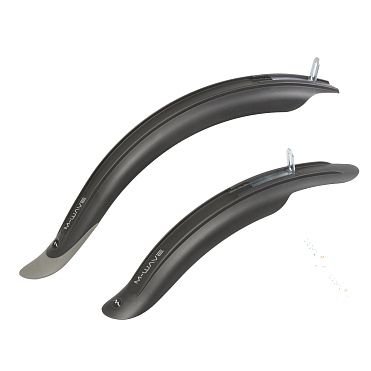 Крылья M-WAVE пластиковые 16-20" черные