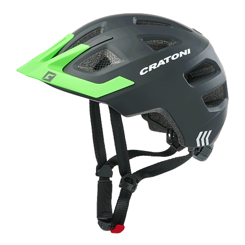 Шлем Cratoni Maxster Pro (XS-S (46-51) /111601H1/ black-neongreen matt)