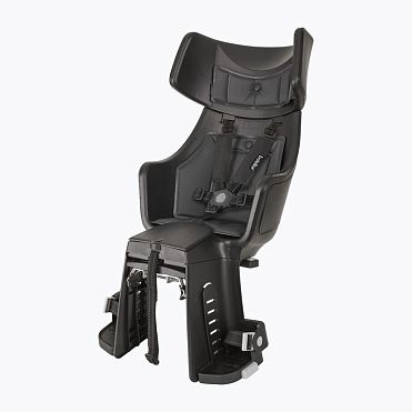 Кресло детское BOBIKE Exclusive Tour Plus Carrier LED заднее на багажник, черный