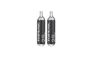 Баллончики TOPEAK CO2 25G с резьбой, 2 шт, для 29"