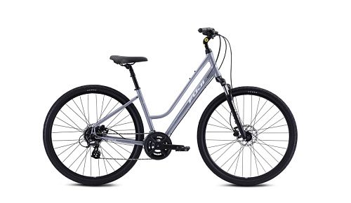 Велосипед Fuji CROSSTOWN 1.3 LS HD 2023 (19"(L) Серебристый)