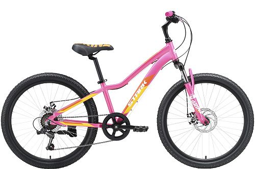 Велосипед Stark Bliss 24.1 D 2023 (One Size Розовый/Оранжевый)