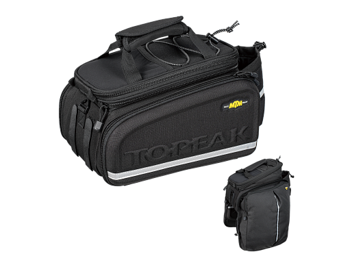 Сумка на багажник TOPEAK MTM Trunkbag DXP на липучках + адаптер под KLICKfix / Racktime, 19.4л