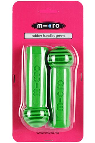 Ручки MICRO резиновые (Зеленый)