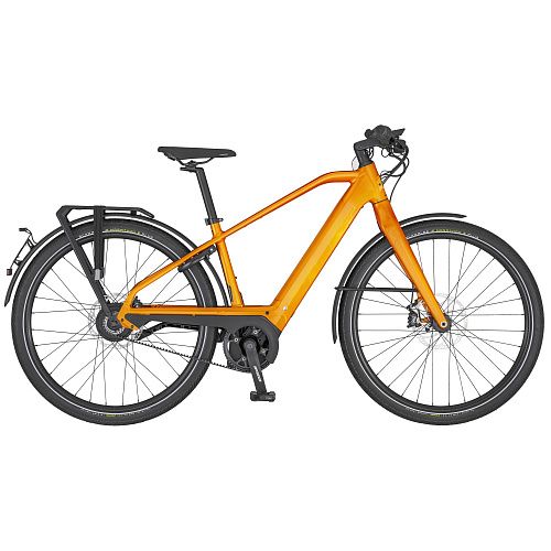 Велосипед Scott Silence eRide EVO 2020 (M Оранжевый)