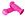 Грипсы VLX детские 100мм резиновые розовый неон с защитным фланцем ø40мм