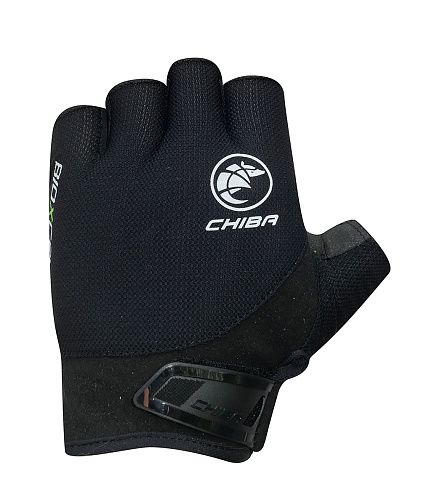 Перчатки CHIBA BIOXCELL ROAD без пальцев, черный/коричневый (M)