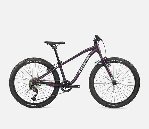 Велосипед Orbea MX 24 Dirt 2023 (One Size Фиолетовый/Зеленый)