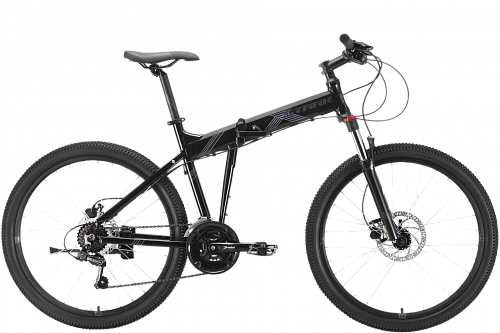Велосипед Stark Cobra 26.2 HD 2021 (18" Черный/Серый)