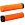 Грипсы Supacaz Grizips, Lock-on, Neon Orange Clear
