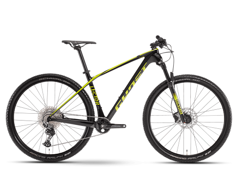 Велосипед GHOST Lector LC Base 2021 (L Черный/Желтый)