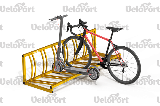 Парковка для велосипедов и самокатов Veloport Kick-scoo