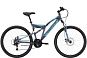 Велосипед Stark Jumper 27.1 FS D 2023 (16" Серый/Зеленый)