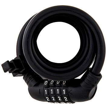 Замок ULAC ZEN MASTER, кодовый, 10ммх150см Black