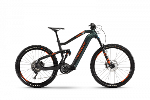 Велосипед Haibike XDURO AllMtn 8.0 2020 (47см (L) Зеленый/Красный)