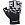 Перчатки SCOTT RC TEAM SF без пальцев, черно-белые