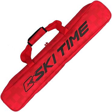 Чехол для лыжероллеров Ski Time на 2 пары красный