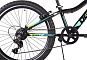 Велосипед DEWOLF Ridly JR 24 2021 (One Size Черный/Зеленый)