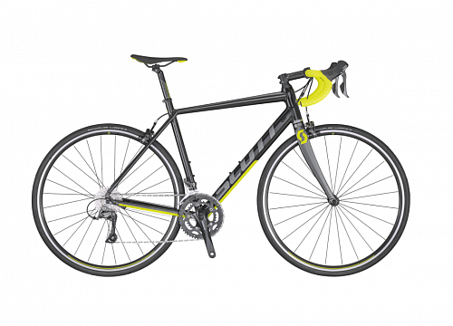 Велосипед Scott Speedster 40 2020 (56см (L) Черный/Желтый)