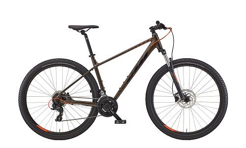 Велосипед KTM CHICAGO 292 (53см (XL) Коричневый/Оранжевый)