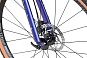 Велосипед Stark Gravel 700.1 D 2023 (22" Фиолетовый/Черный)