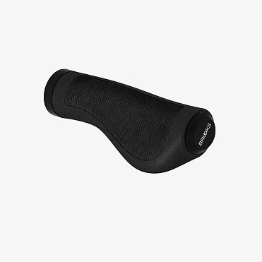 Грипсы BROOKS Ergonomic rubber Grip 130/130 Black