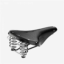 Седло BROOKS B67 Short кожаное Black
