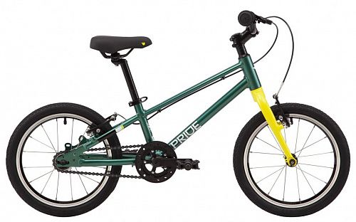 Велосипед PRIDE Glider 16" 2021 (One Size Зеленый)