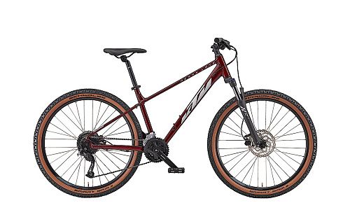 Велосипед KTM PENNY LANE 271 (47см (L) Красный/Серебристый)