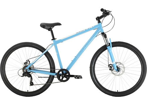 Велосипед Stark Respect 27.1 D Microshift 2022 (16" Синий/Белый)